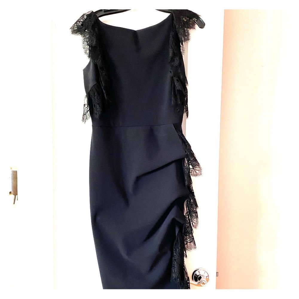 Chiara boni la petite robe black evening dress